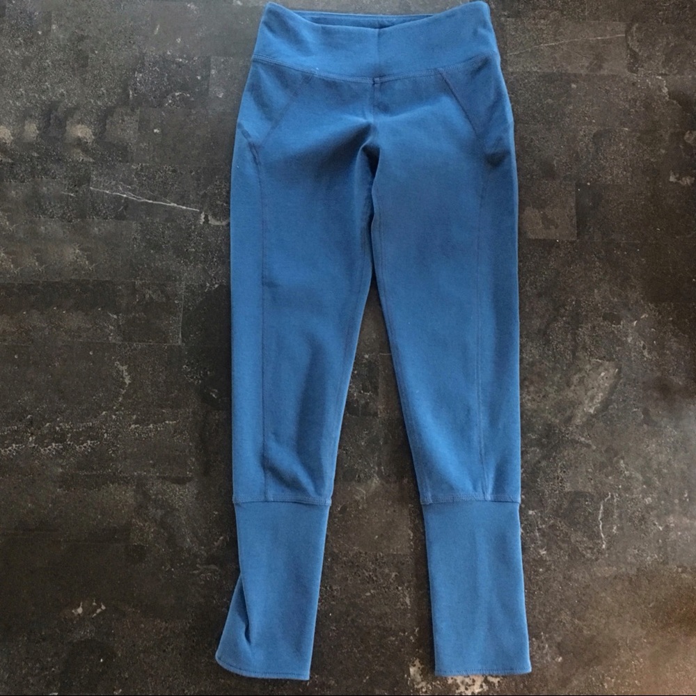 Free People Blue Athletic Leggings
